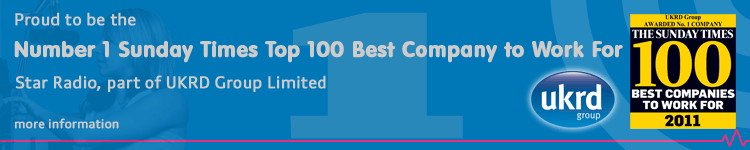 Proud to be the Number 1 Sunday Times Top 100 Best Company to Work For 2011 - Proud to be part of UKRD Group Limited